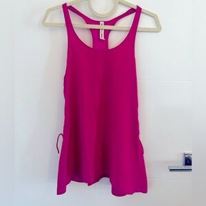 Amanda Uprichard Hot Pink Tank Top